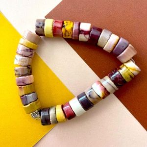 Jasper Stretchy Bracelet